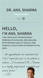 Mobile Screenshot of dranilsharma.co.nz